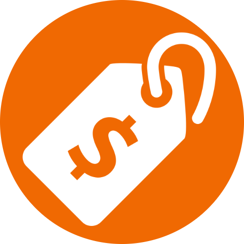 affordable junk removal pricing icon for Pueblo Colorado services