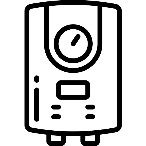 Water heater appliance removal icon